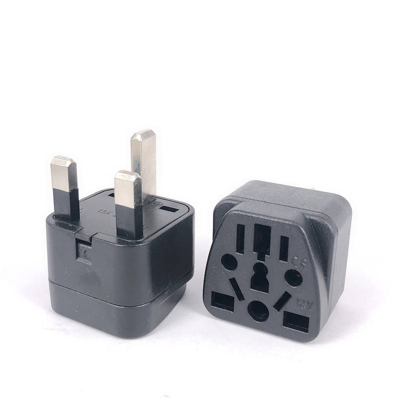 Universal to UK Travel Adapter — Type G, BS 1363 Compliant
