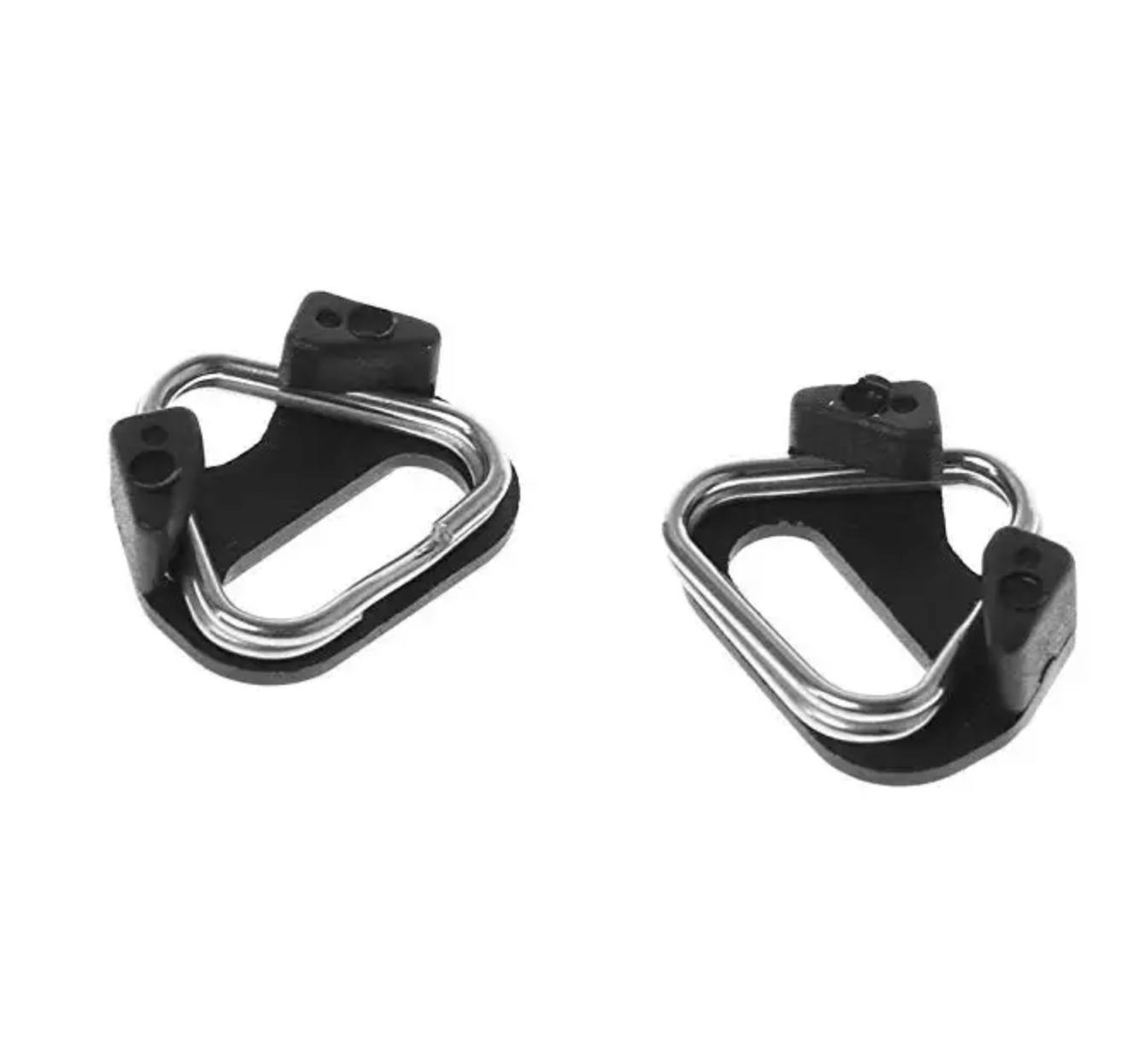 Stainless Steel Camera Strap Split Rings with Protectors (Set of 2)