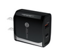 20W Dual Port PD Wall Charger – USB-C & USB-A (US Plug Fitting)