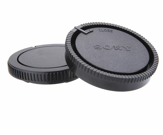 Sony A Body and Rear Lens Cap Set