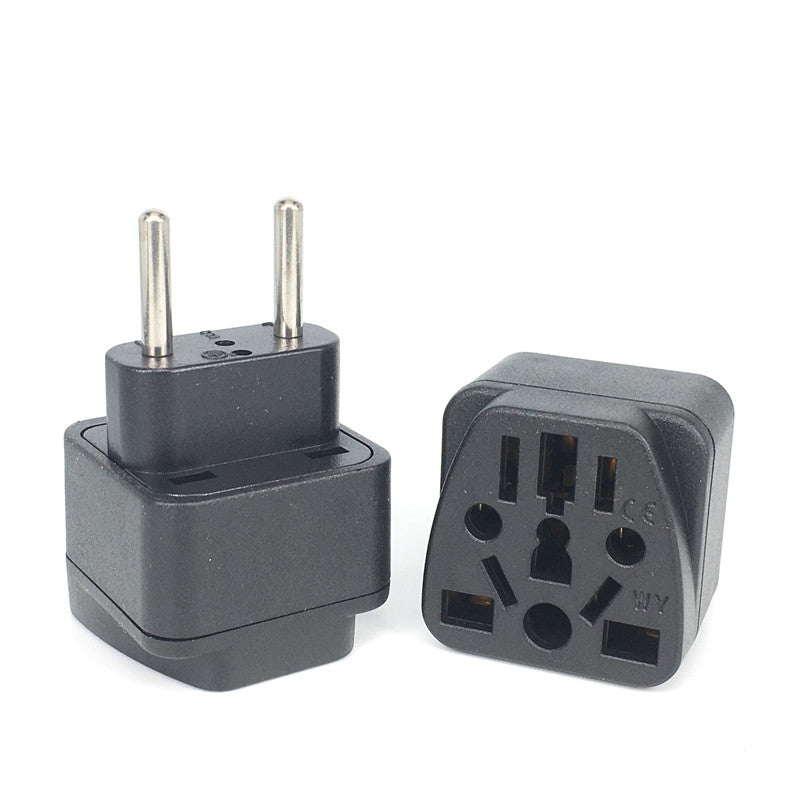Universal to EU Plug Travel Adapter – 4.0mm Round Pin, 250V 13A