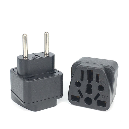 Universal to EU Plug Travel Adapter – 4.0mm Round Pin, 250V 13A